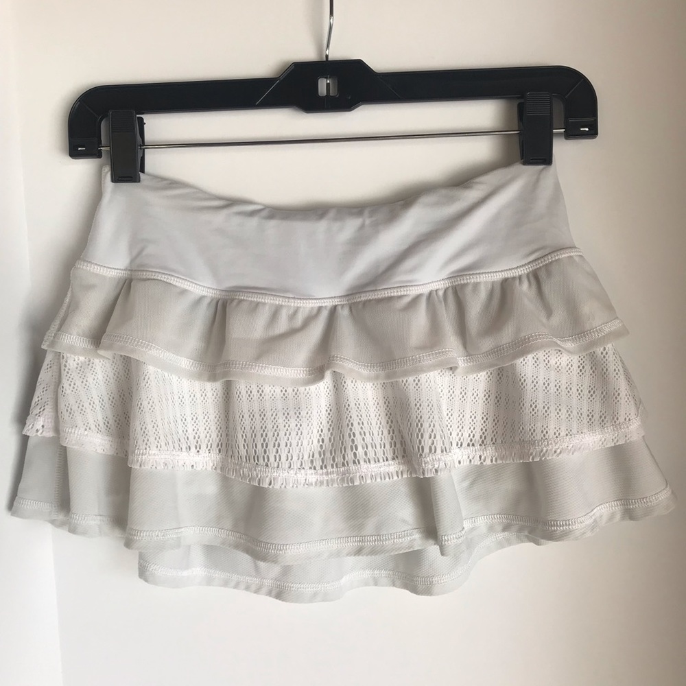 Lululemon Ruffled Run Skort size 2.
